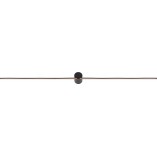 Kinkiet Łazienkowy LED Czarny | Nowodvorski Pin 121cm