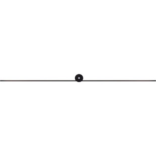 Kinkiet Łazienkowy LED Czarny | Nowodvorski Pin 121cm