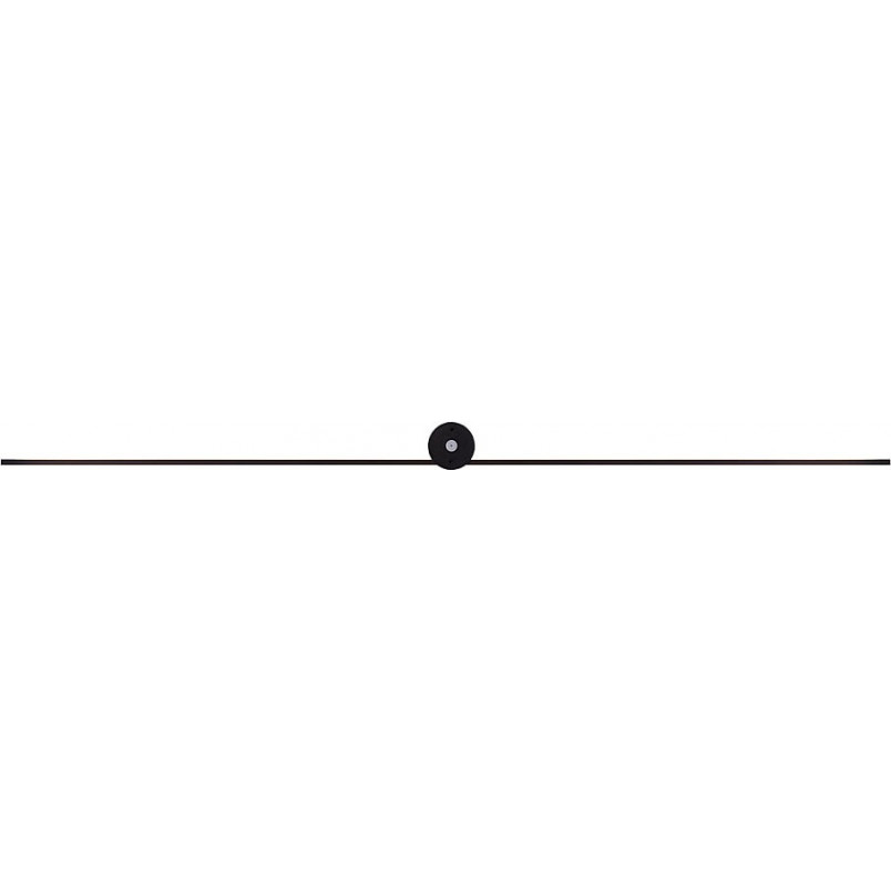 Kinkiet Łazienkowy LED Czarny | Nowodvorski Pin 121cm