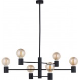 Lampa Wisząca Loft Radius VI | Nowodvorski | Czarna