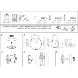 Kinkiet LED Nowodvorski Ring 15cm - Nowoczesne Oświetlenie