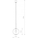 Lampa wisząca szklana Sphere 20cm | Nowodvorski - Kup teraz!