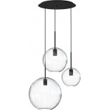 Lampa wisząca Sphere III - Nowodvorski | Szkło, 3xE27