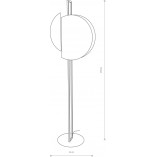 Lampa podłogowa drewniana Sunset | Nowodvorski - Elegancki design
