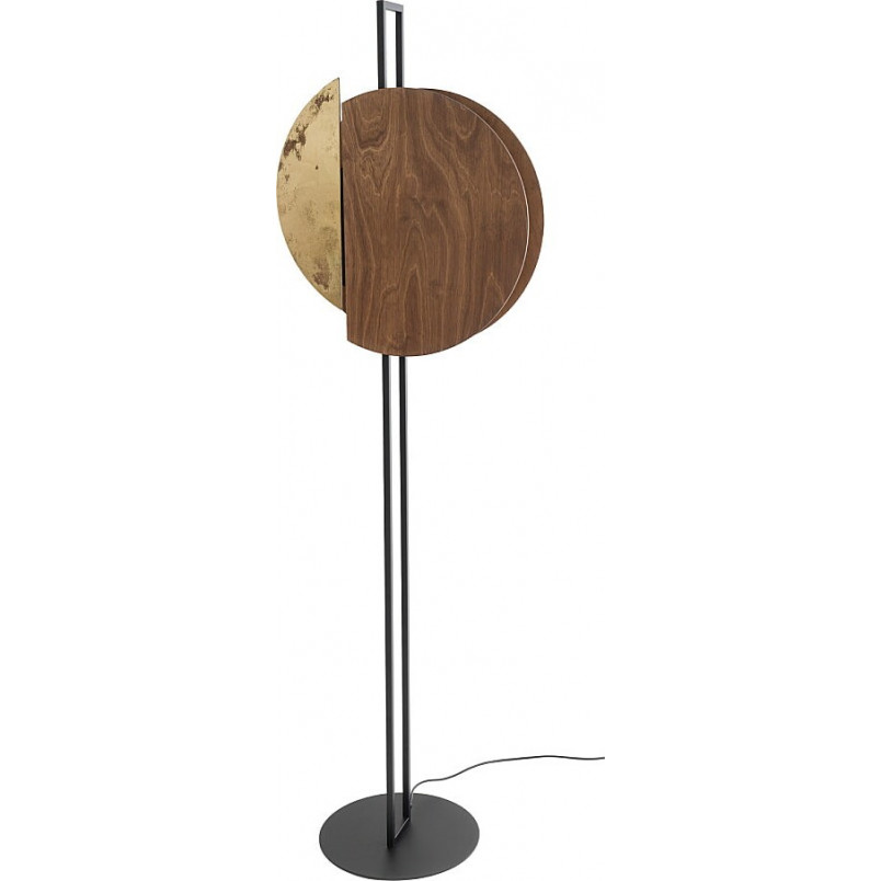 Lampa podłogowa drewniana Sunset | Nowodvorski - Elegancki design
