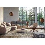 Lampa podłogowa drewniana Sunset | Nowodvorski - Elegancki design