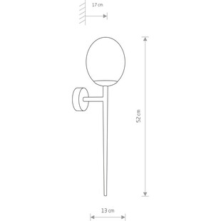 Kinkiet łazienkowy Torch biały/chrom Nowodvorski | Sklep