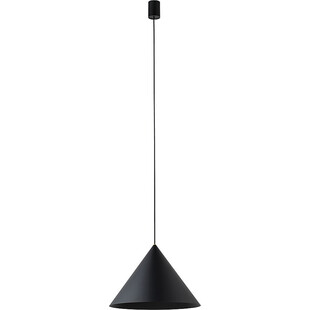Lampa wisząca stożek Zenith 35cm czarna | Nowodvorski