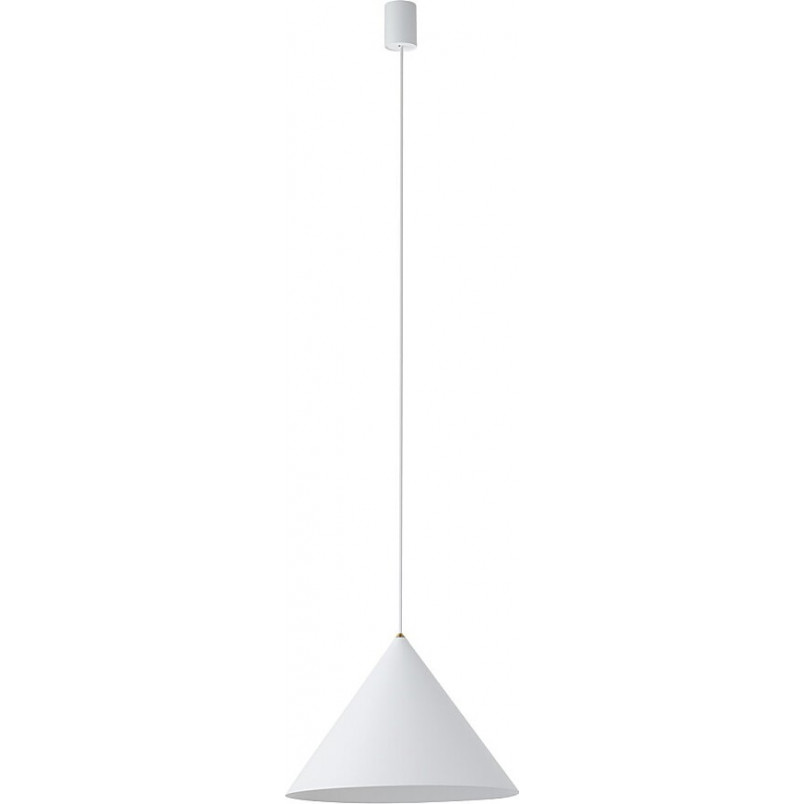 Lampa stożek Zenith 35cm biała | Nowodvorski - Skandynawski Design