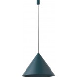 Lampa wisząca stożek Zenith 50cm zielona | Nowodvorski