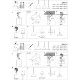 Lampa wisząca stożek Zenith 50cm zielona | Nowodvorski