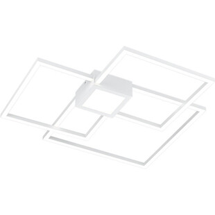 Plafon nowoczesny Hydra III LED 65cm biały mat Trio