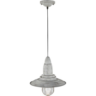 Lampa wisząca rustykalna Fisherman | Trio - Szary 32cm