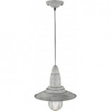Lampa wisząca rustykalna Fisherman | Trio - Szary 32cm