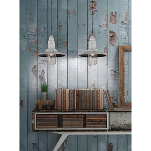 Lampa wisząca rustykalna Fisherman | Trio - Szary 32cm