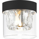 Plafon szklany Glamour Gem 11cm | ZumaLine - Eleganckie oświetlenie