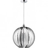 Lampa wisząca kula Trio Zucca chrom 40cm | Nowoczesne oświetlenie