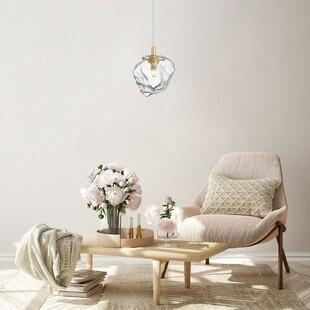 Lampa wisząca szklana ZumaLine Rock - Elegancki design | Sklep z lampami
