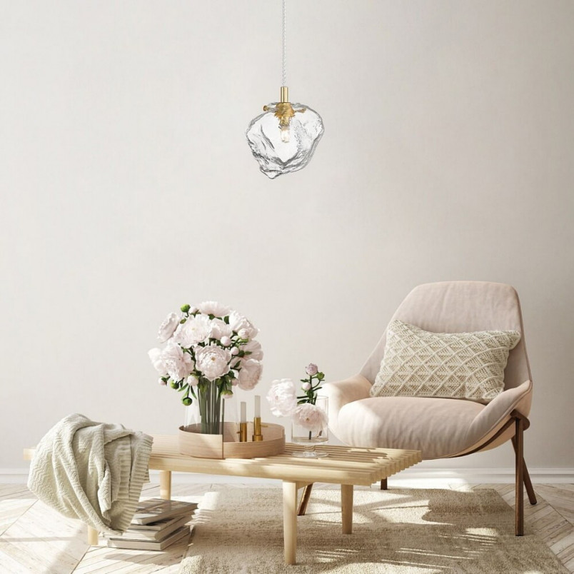 Lampa wisząca szklana ZumaLine Rock - Elegancki design | Sklep z lampami