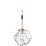 Lampa wisząca szklana ZumaLine Rock | Glamour, E27
