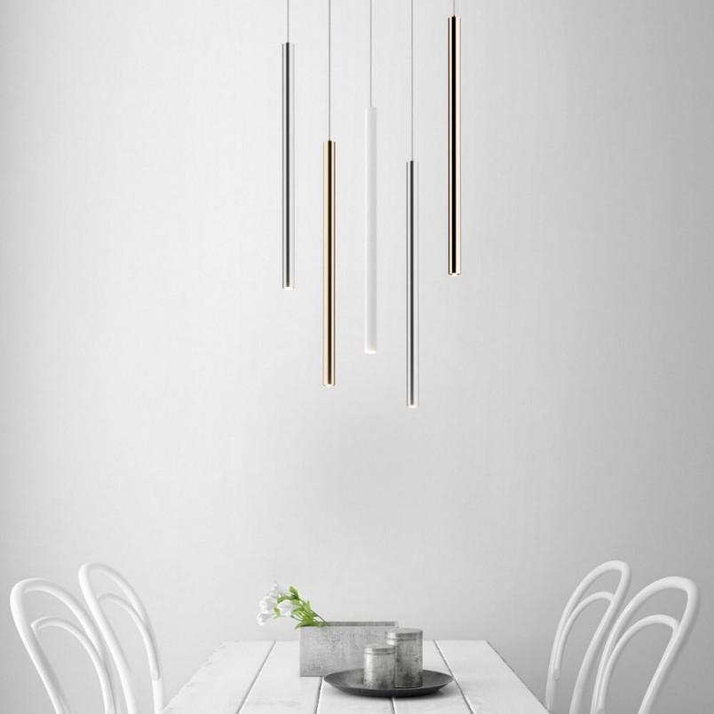 Lampa wisząca Loya LED chrom - Nowoczesny design ZumaLine