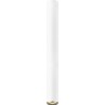 Lampy punktowe | Lampa spot tuba nowoczesna Loya LED 55cm biały mat/złoty Zumaline do salonu, kuchni i przedpokoju