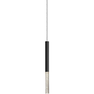 Lampa wisząca tuba LED czarna ZumaLine - Nowoczesny design