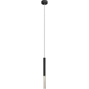 Lampa wisząca tuba LED czarna ZumaLine - Nowoczesny design