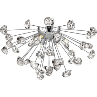 Plafon glamour Star 59cm chrom Zumaline