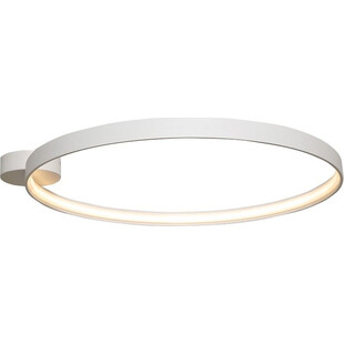 Plafon nowoczesny Circle LED 55cm biały mat Zumaline