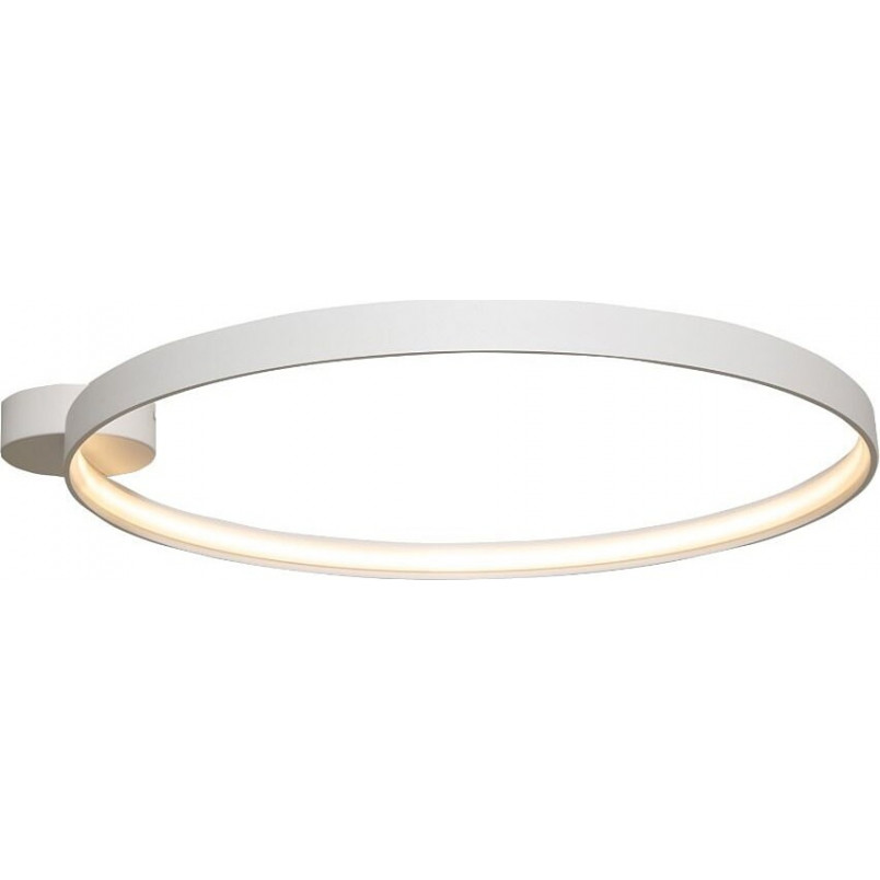 Plafon nowoczesny Circle LED 55cm biały mat Zumaline