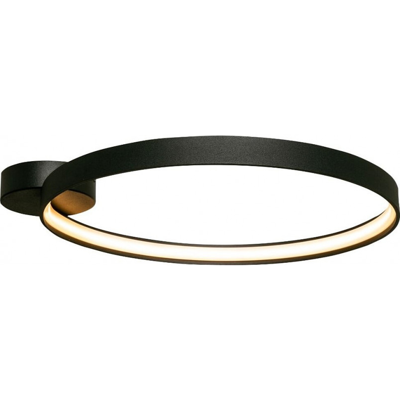 Plafon LED Circle czarny mat - nowoczesne oświetlenie ZumaLine