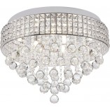 Plafon Kryształowy Capri 40cm | ZumaLine - Luksusowy Blask