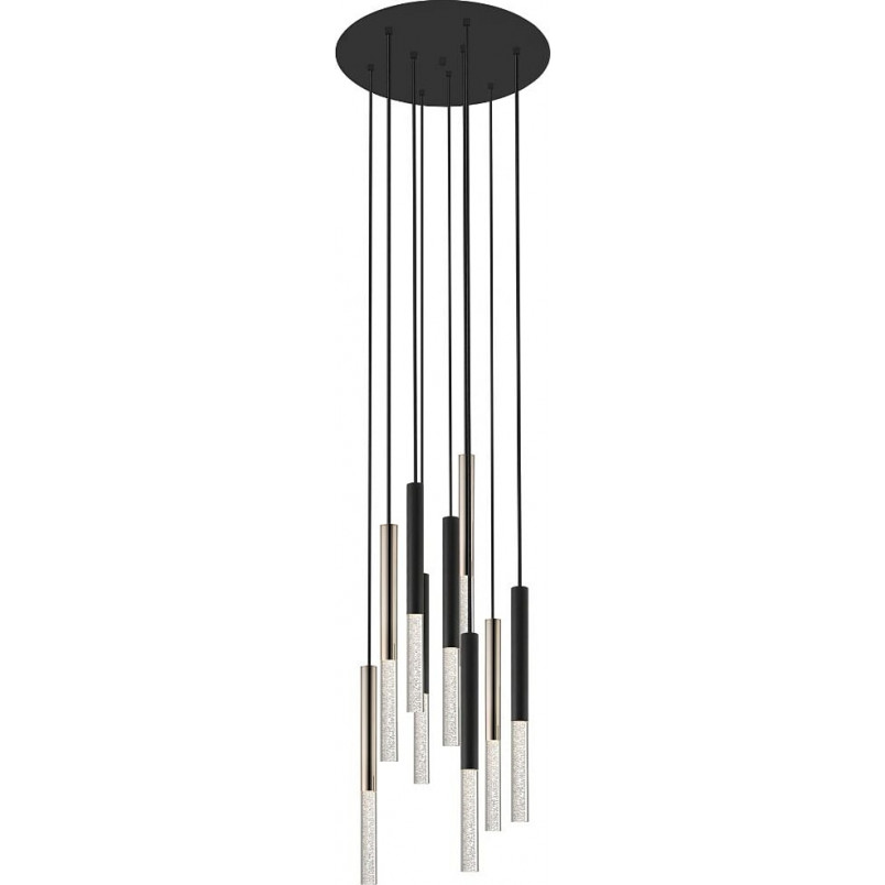 Lampa wisząca ZumaLine One: Glamour, LED, Czarno-Złota | Kup Teraz