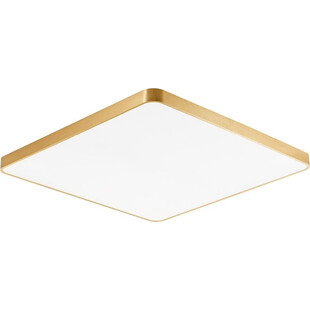 Plafon kwadratowy glamour Sierra LED 80cm złoty ZumaLine