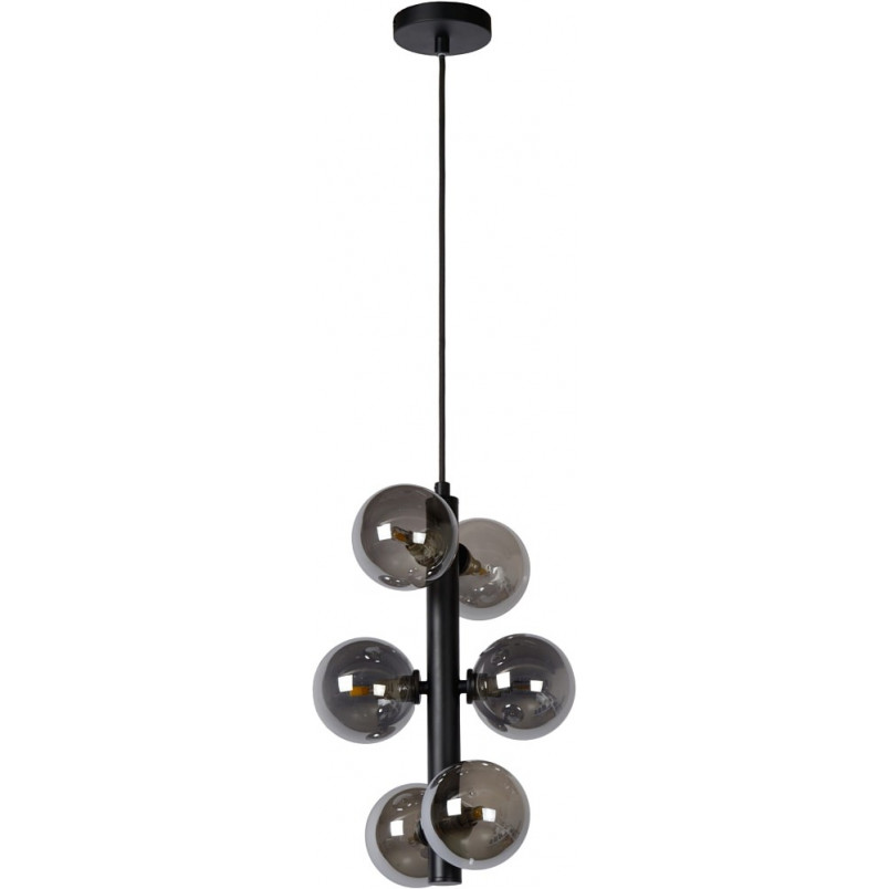 Lampa wisząca Tycho VI | Lucide - Szklane kule, czarny