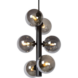Lampa wisząca Tycho VI | Lucide - Szklane kule, czarny