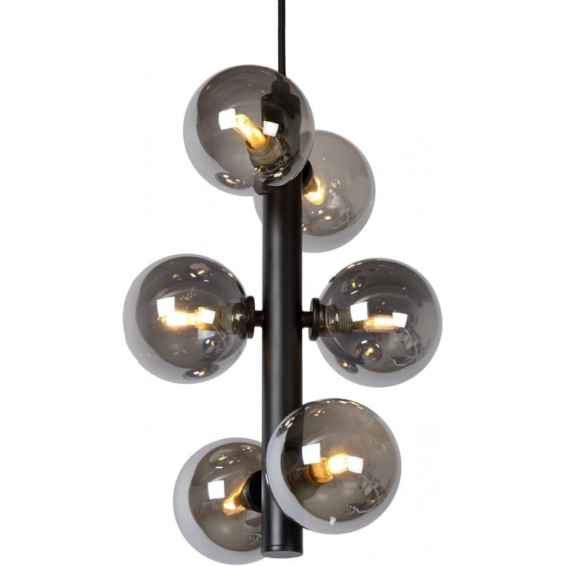 Lampa wisząca Tycho VI | Lucide - Szklane kule, czarny