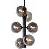 Lampa wisząca Tycho VI | Lucide - Szklane kule, czarny