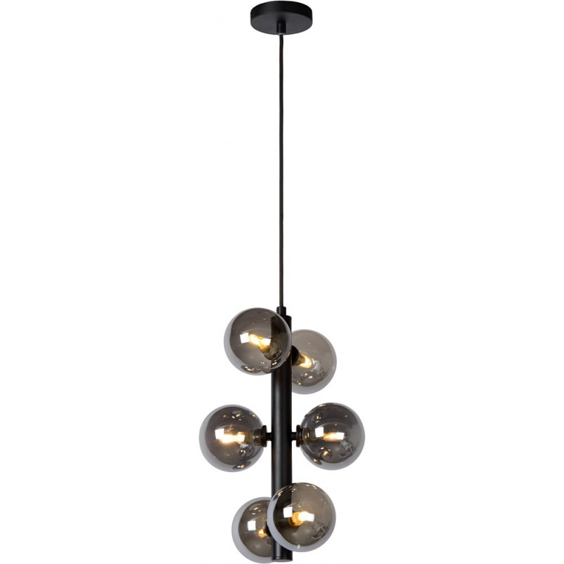Lampa wisząca Tycho VI | Lucide - Szklane kule, czarny