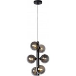 Lampa wisząca Tycho VI | Lucide - Szklane kule, czarny