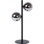 Lampa stołowa Tycho | Szkło dymione, czarny Lucide - Kup teraz!