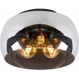 Plafon szklany Olivia 40cm dymiony Lucide | Nowoczesne lampy