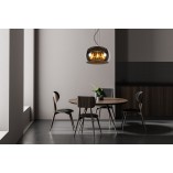 Lampa wisząca Olivia Lucide | Szkło dymione, nowoczesny design