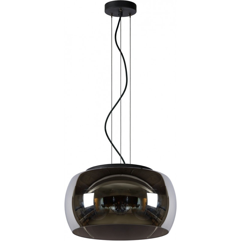 Lampa wisząca Olivia Lucide | Szkło dymione, nowoczesny design