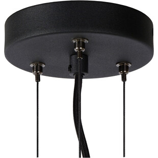 Lampa wisząca Olivia Lucide | Szkło dymione, nowoczesny design