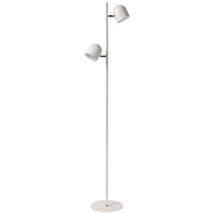 Lampa podłogowa podwójna Skanska Led Biała marki Lucide