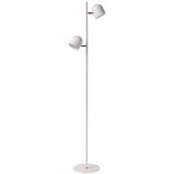 Lampa podłogowa LED biała Lucide Skanska - Nowoczesny design