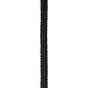 Lampa wisząca loft Lucide Wolfram | Czarna, E27, 65cm