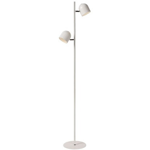 Lampa podłogowa podwójna Skanska Led Biała marki Lucide